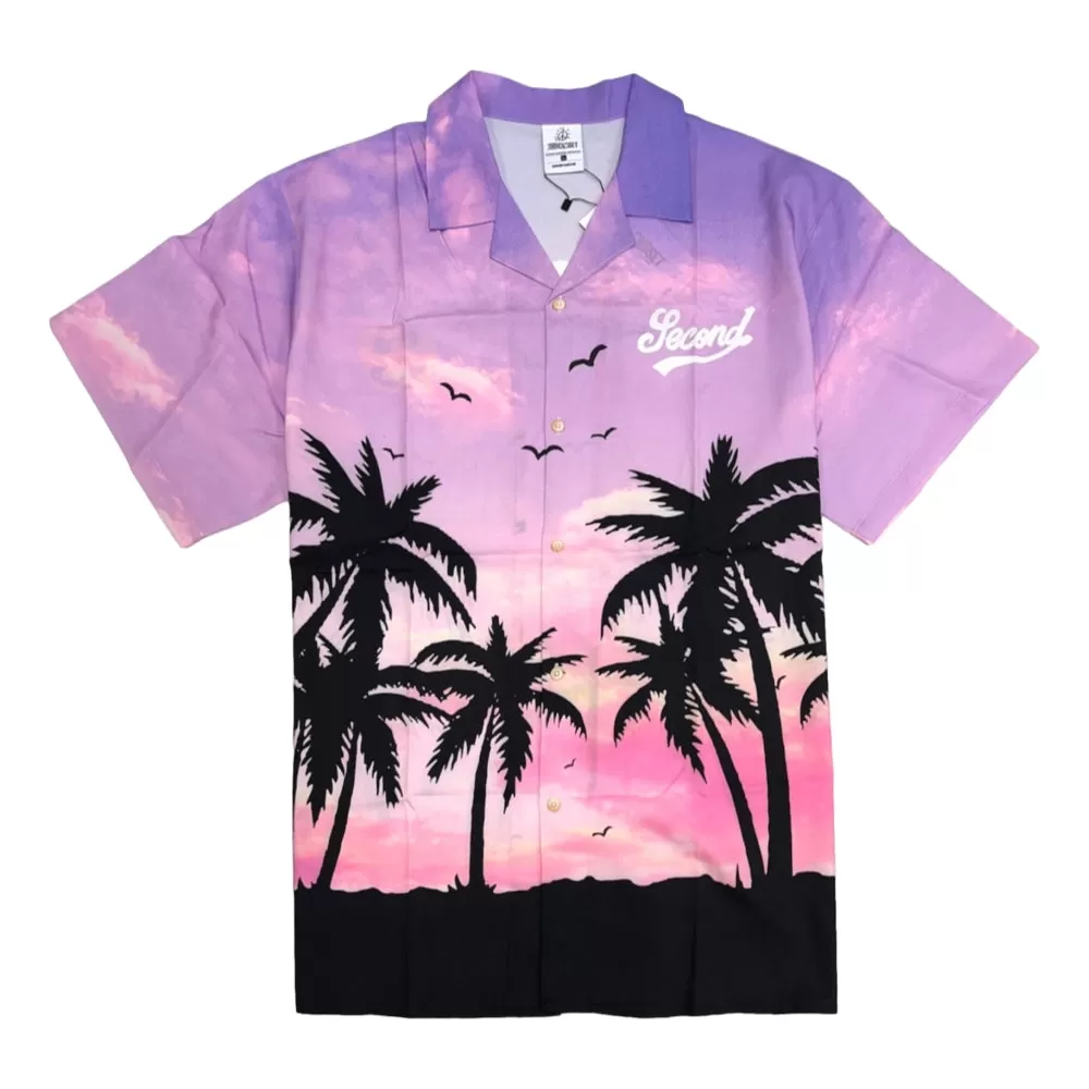 2ND CLOSET HAWAII SHIRT-PURPLE