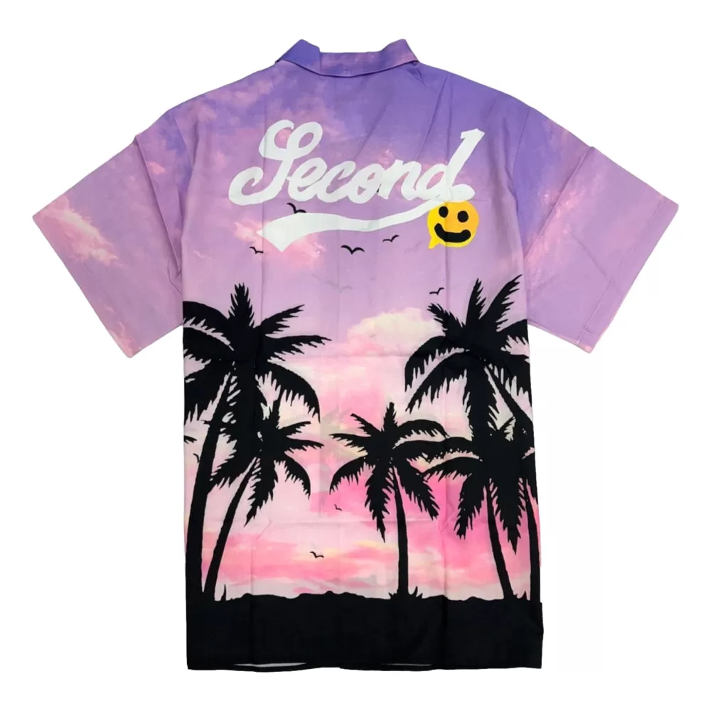 2ND CLOSET HAWAII SHIRT-PURPLE