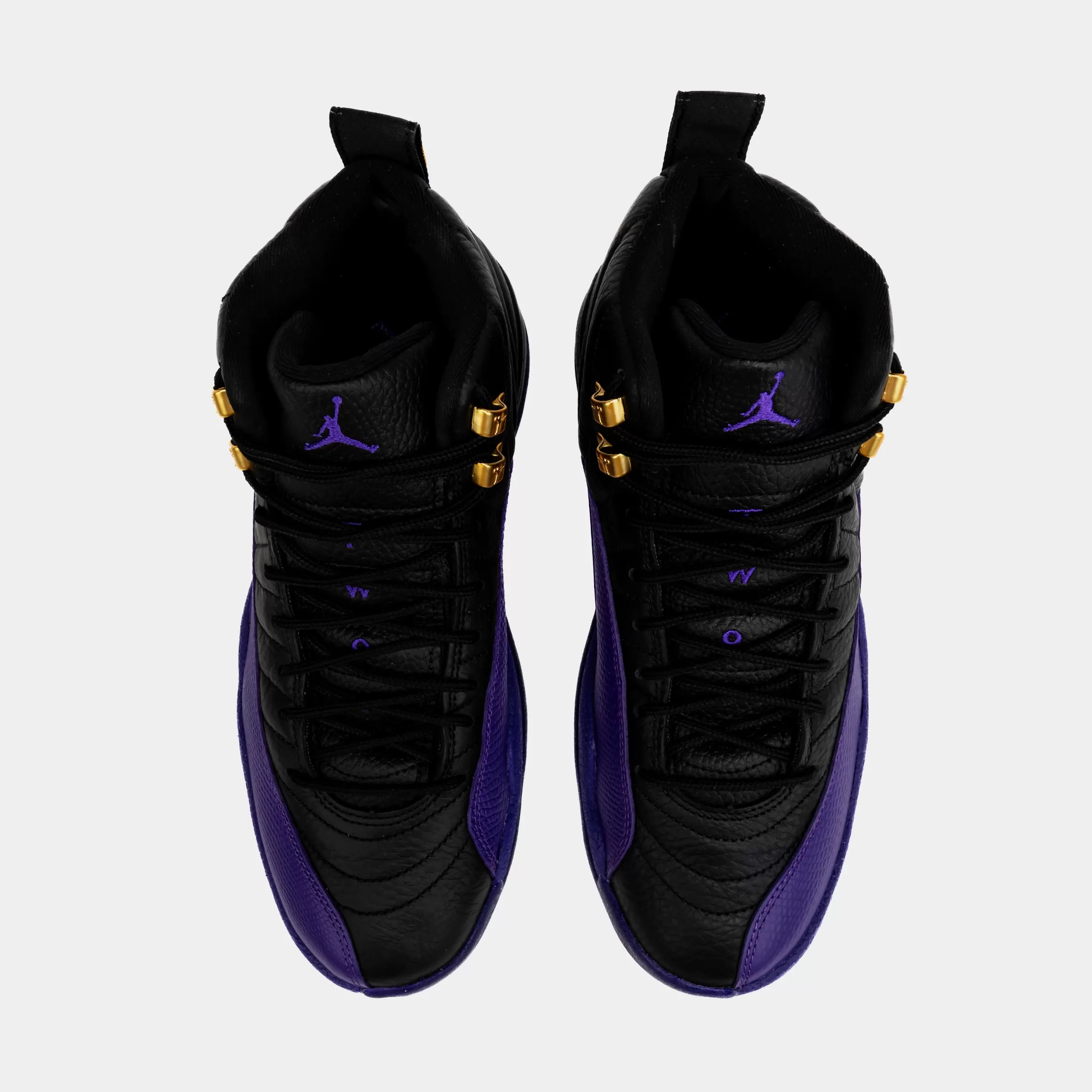 Air Jordan 12 Retro Field Purple Mens Lifestyle Shoes (Black/Purple)