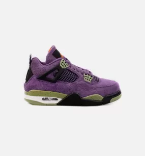 Air Jordan 4 Retro Canyon Purple Womens Lifestyle Shoe - Purple