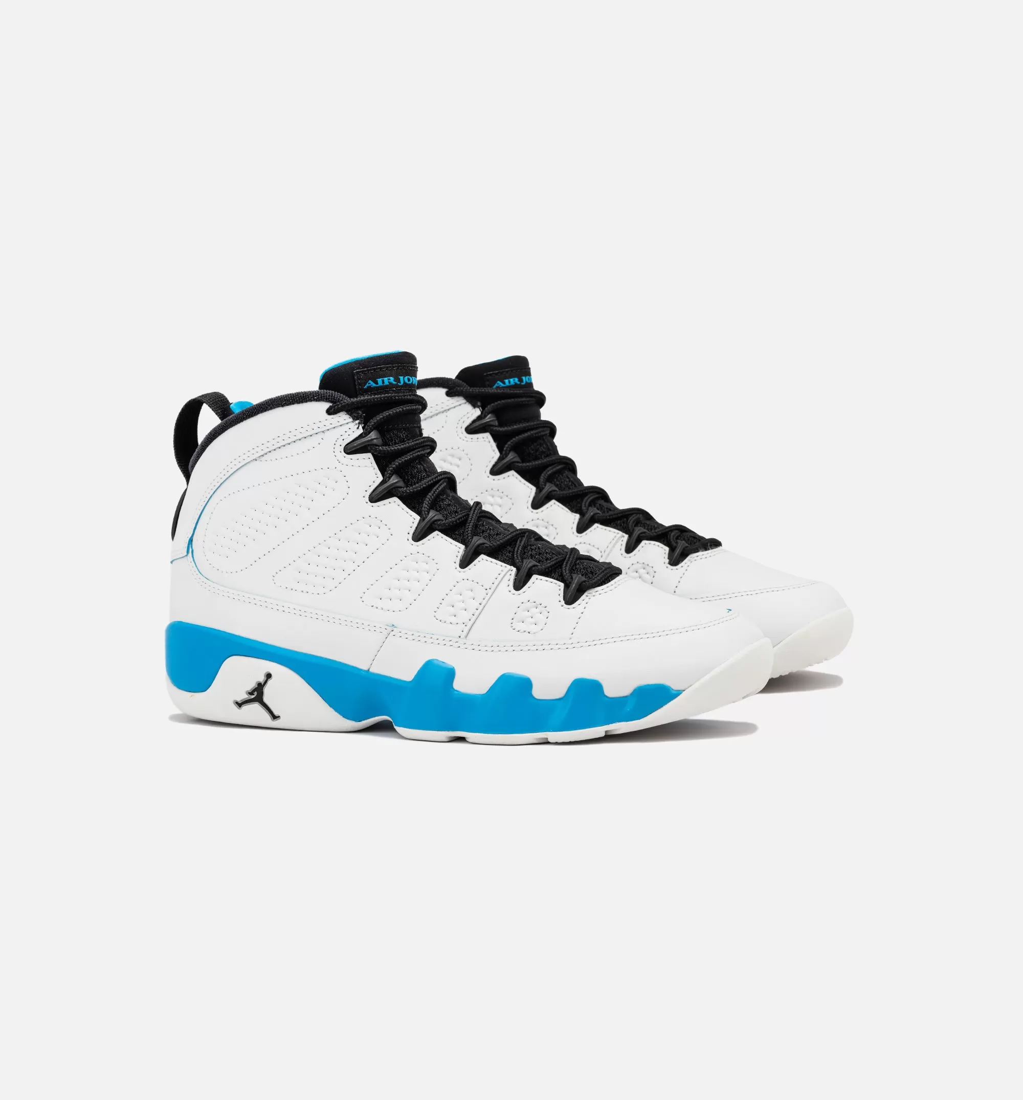 Air Jordan 9 Retro Powder Blue Mens Lifestyle Shoe - Summit White/Black/Powder Blue