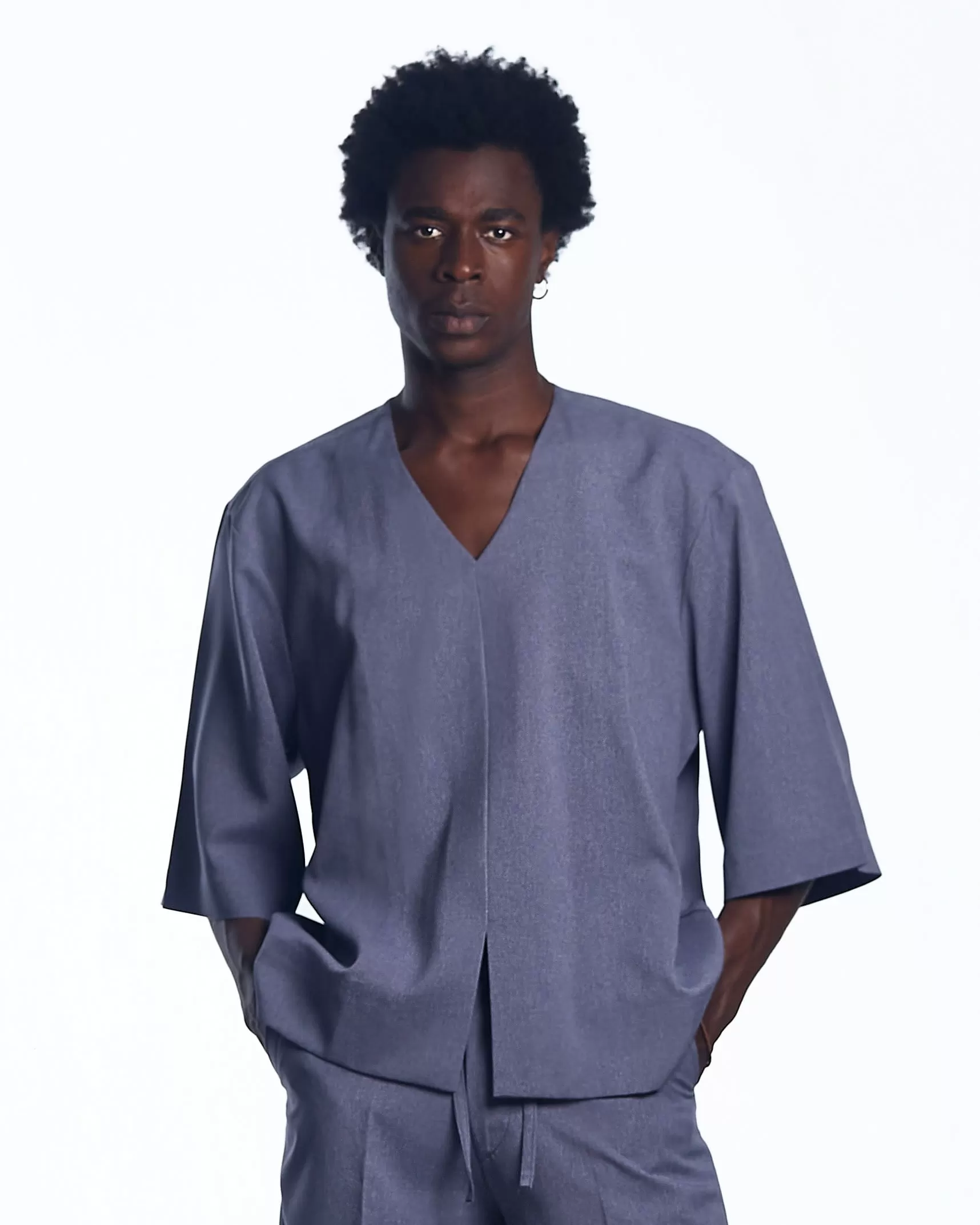 AJABENG Amponsah Cotton Blend Shirt