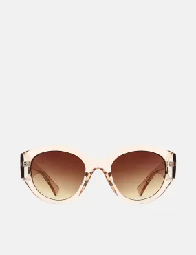 A.Kjaerbede Big Winnie Sunglasses - Champagne