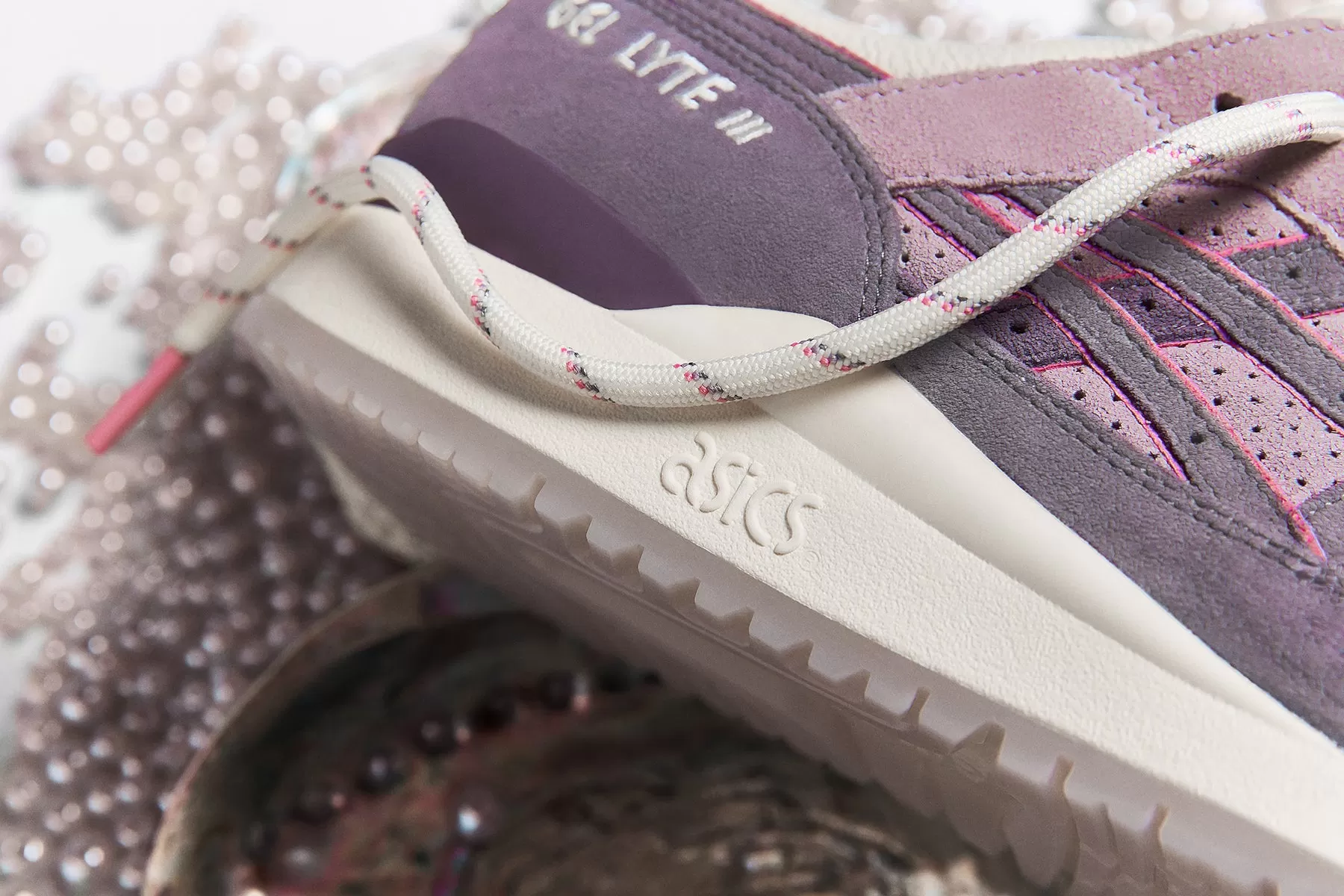 Asics x END. Gel-Lyte III - Lavender Grey/Ivory