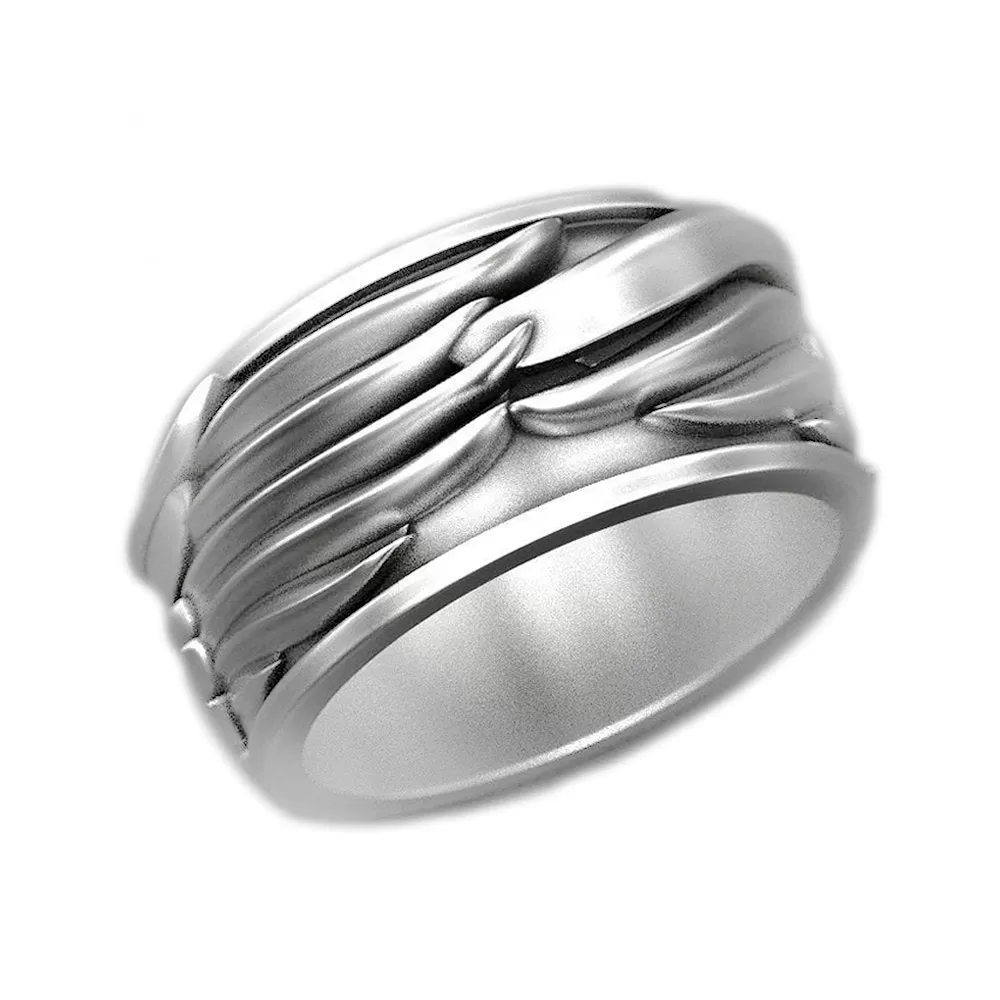 Bald Eagle , Bird of Prey, Silver 925 Ring