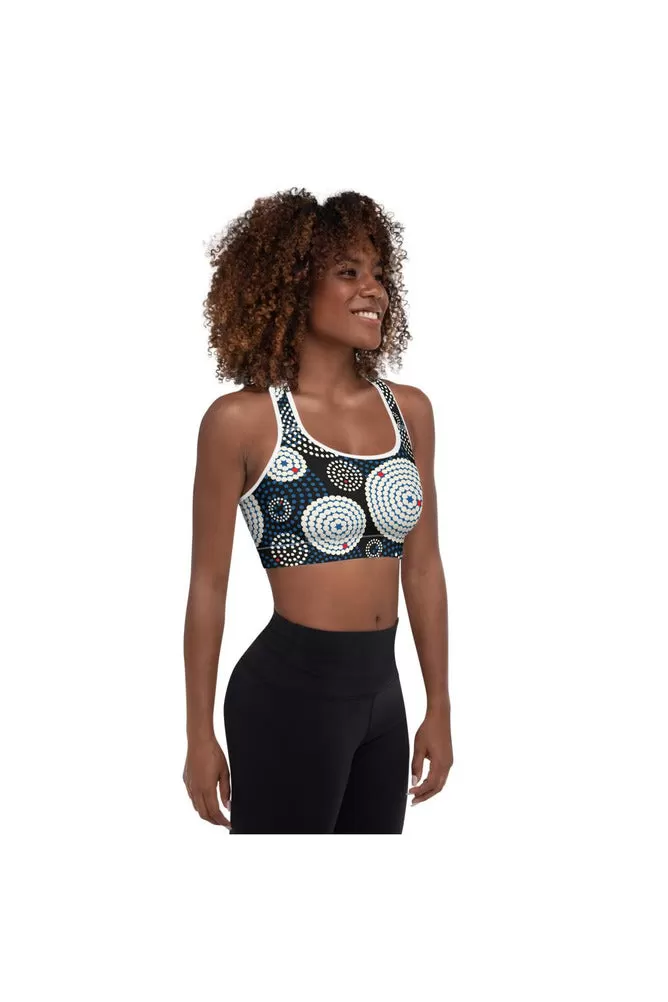 Beaded Beauty Padded Sports Bra