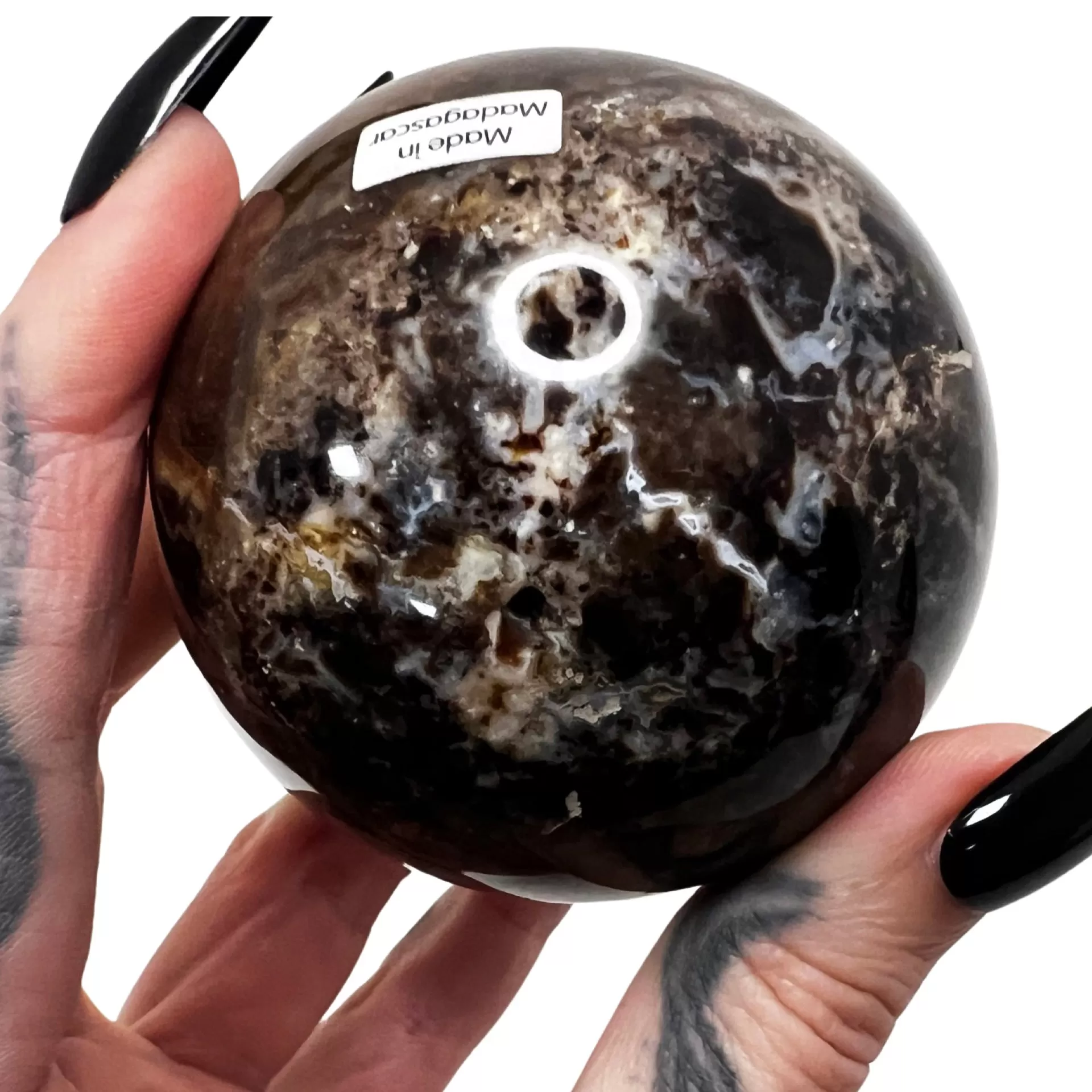 Black Opal Sphere 3