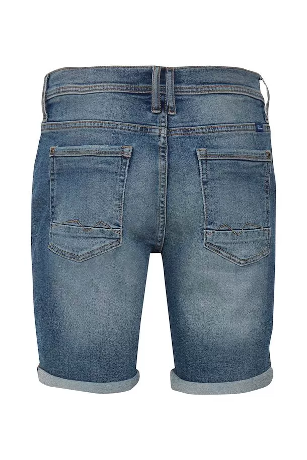 Blend Men's denim shorts 20713670 middle blue