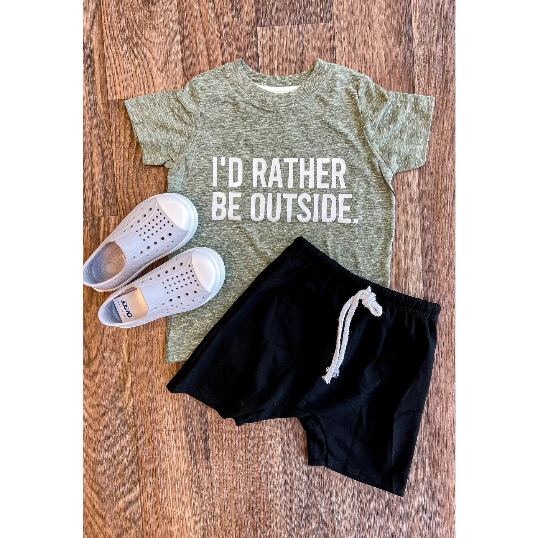 Boy's I'd Rather Be Outside Tee