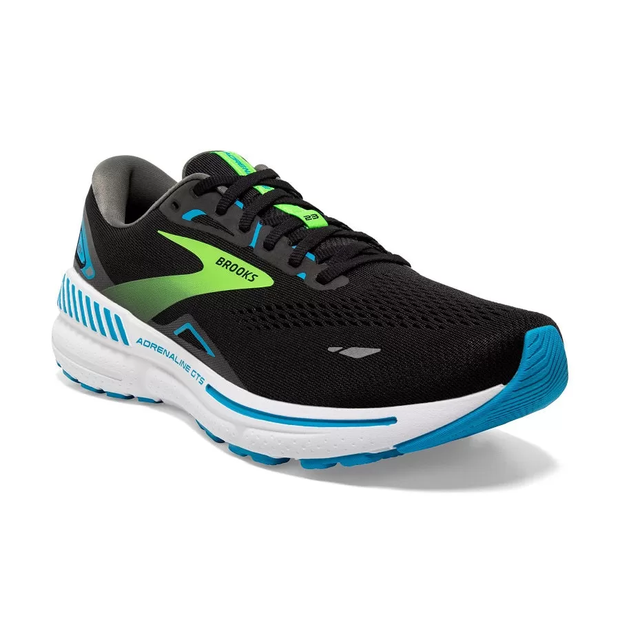 Brooks Adrenaline GTS 23 Negro Verde Azul