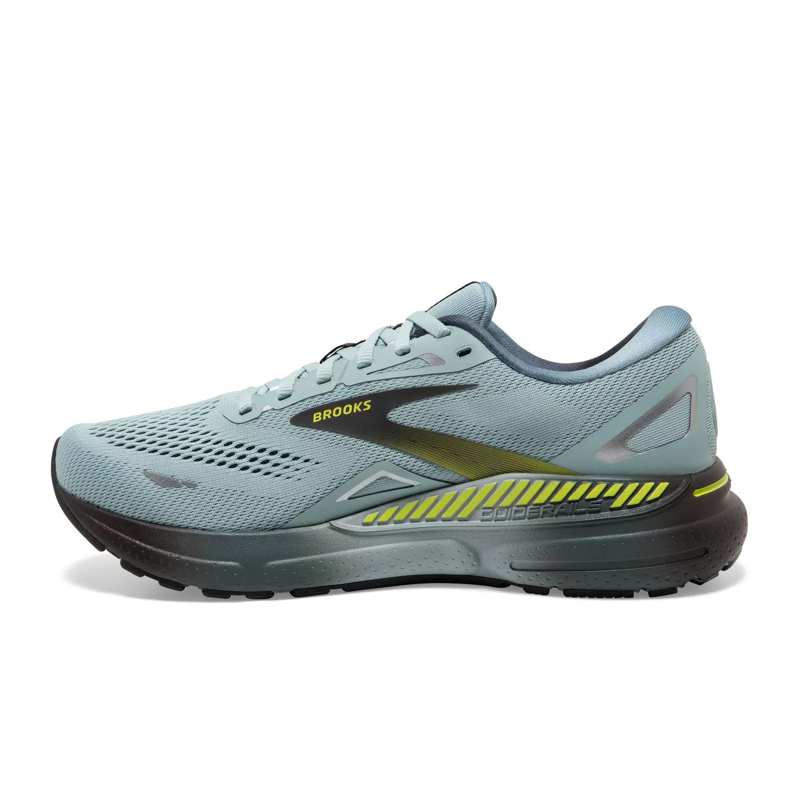 Brooks Adrenaline GTS 23 Running Shoe (Men) - Cloud Blue/Goblin Blue/Lime