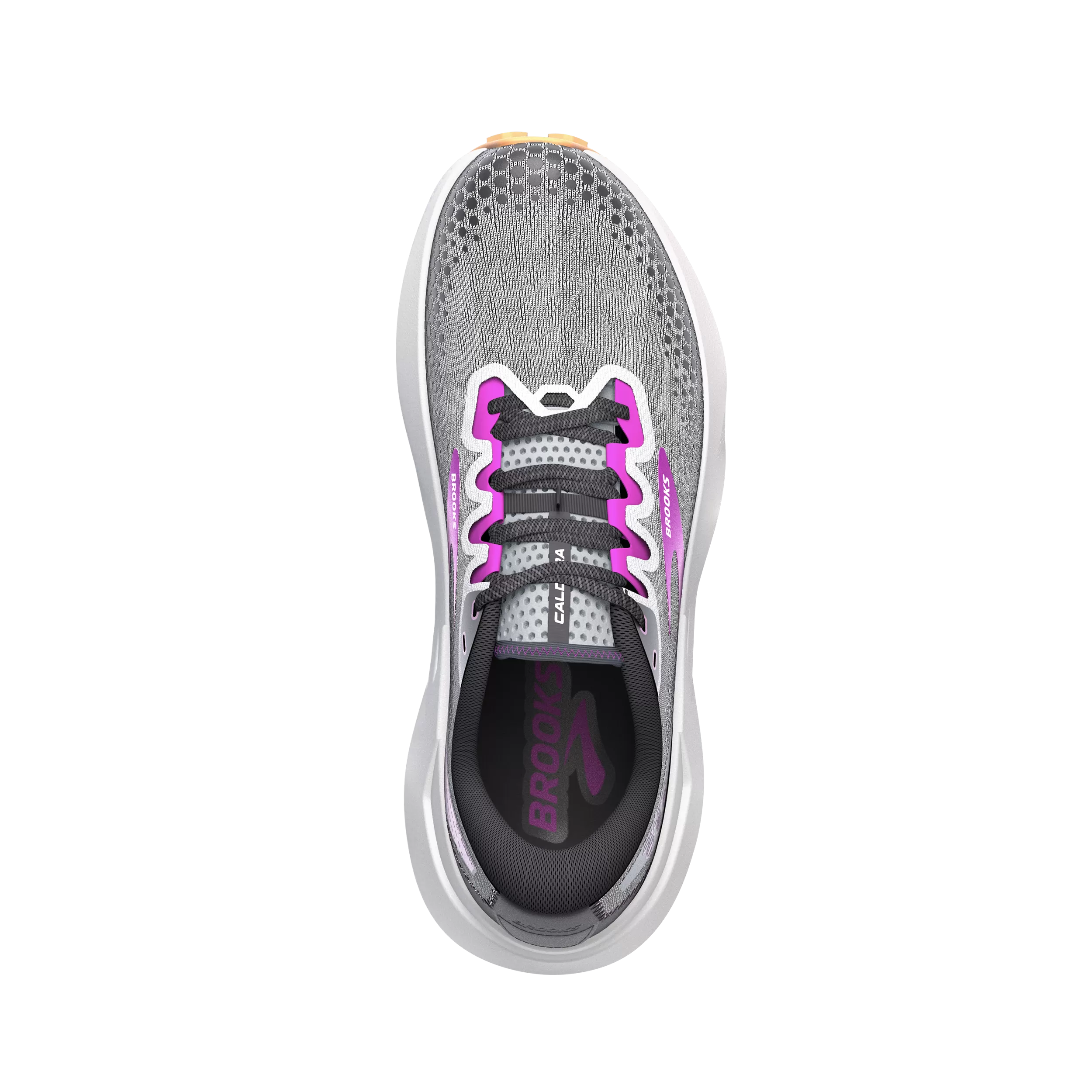 Brooks Caldera 6 (B Width) - Oyster/Blackened Pearl/Purple (Womens)