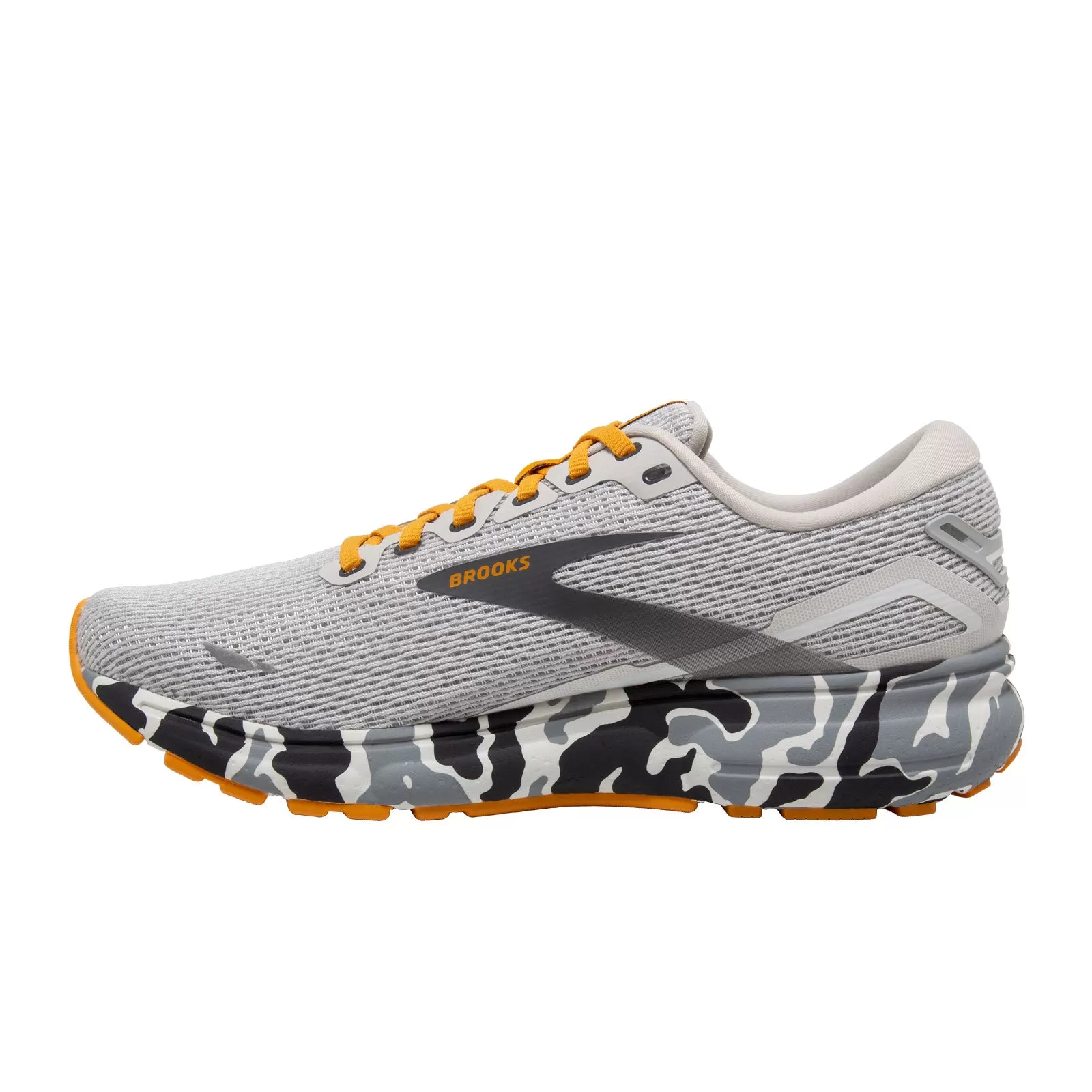 Brooks Ghost 15 Camo (Men) - Blanc/Gray/Sunflower