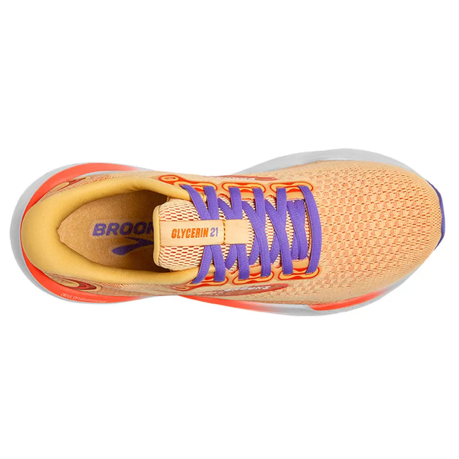 Brooks Glycerin 21 Naranja Lila