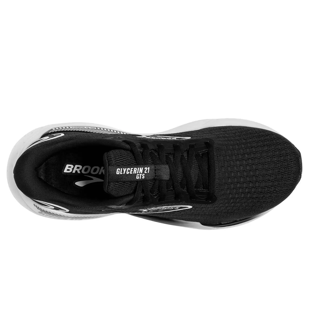 Brooks Glycerin GTS 21 Womens | Black/grey/white