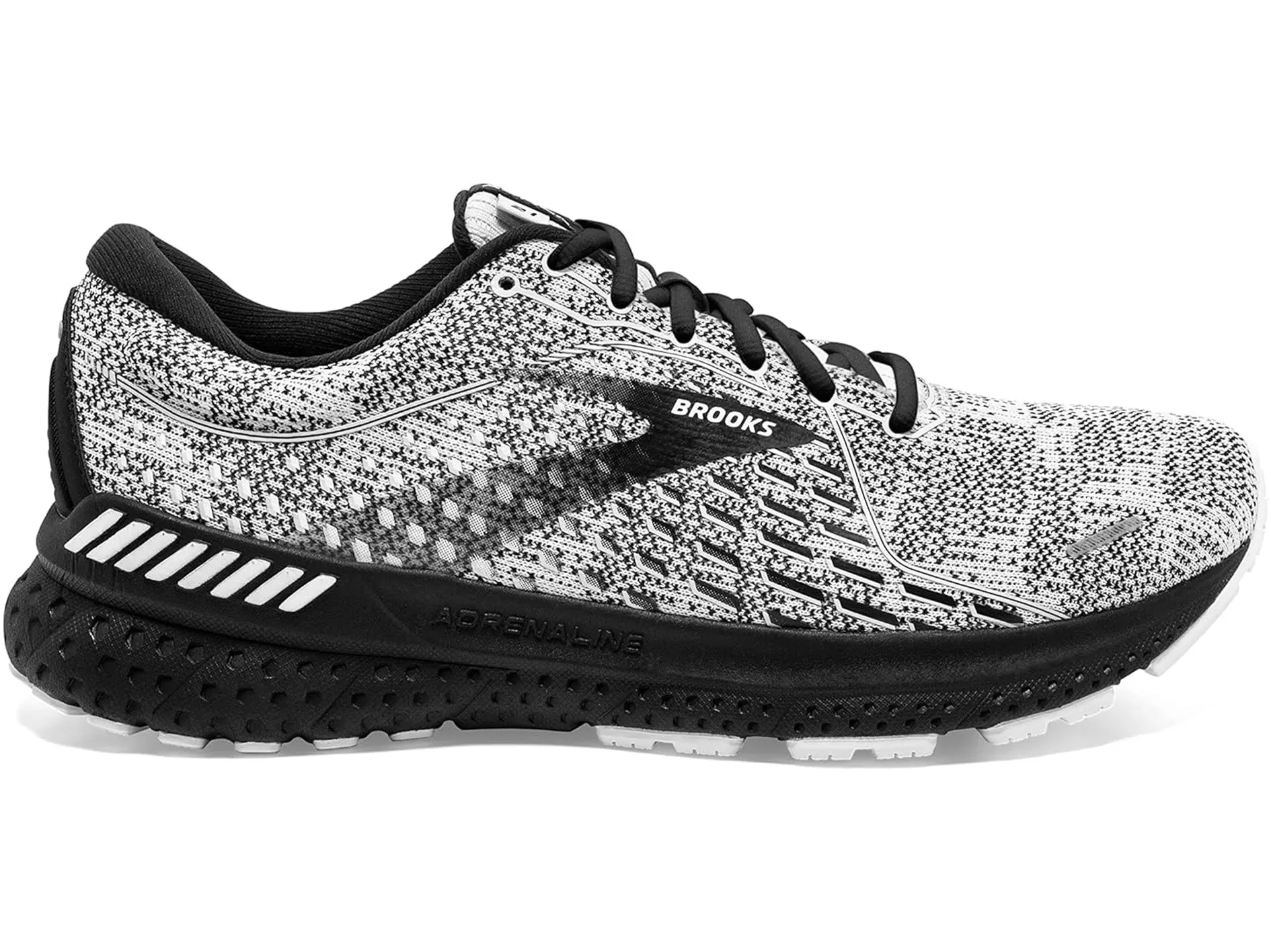 Brooks Mens Adrenaline GTS 21 Black/Grey <BR> 110349 1D 135