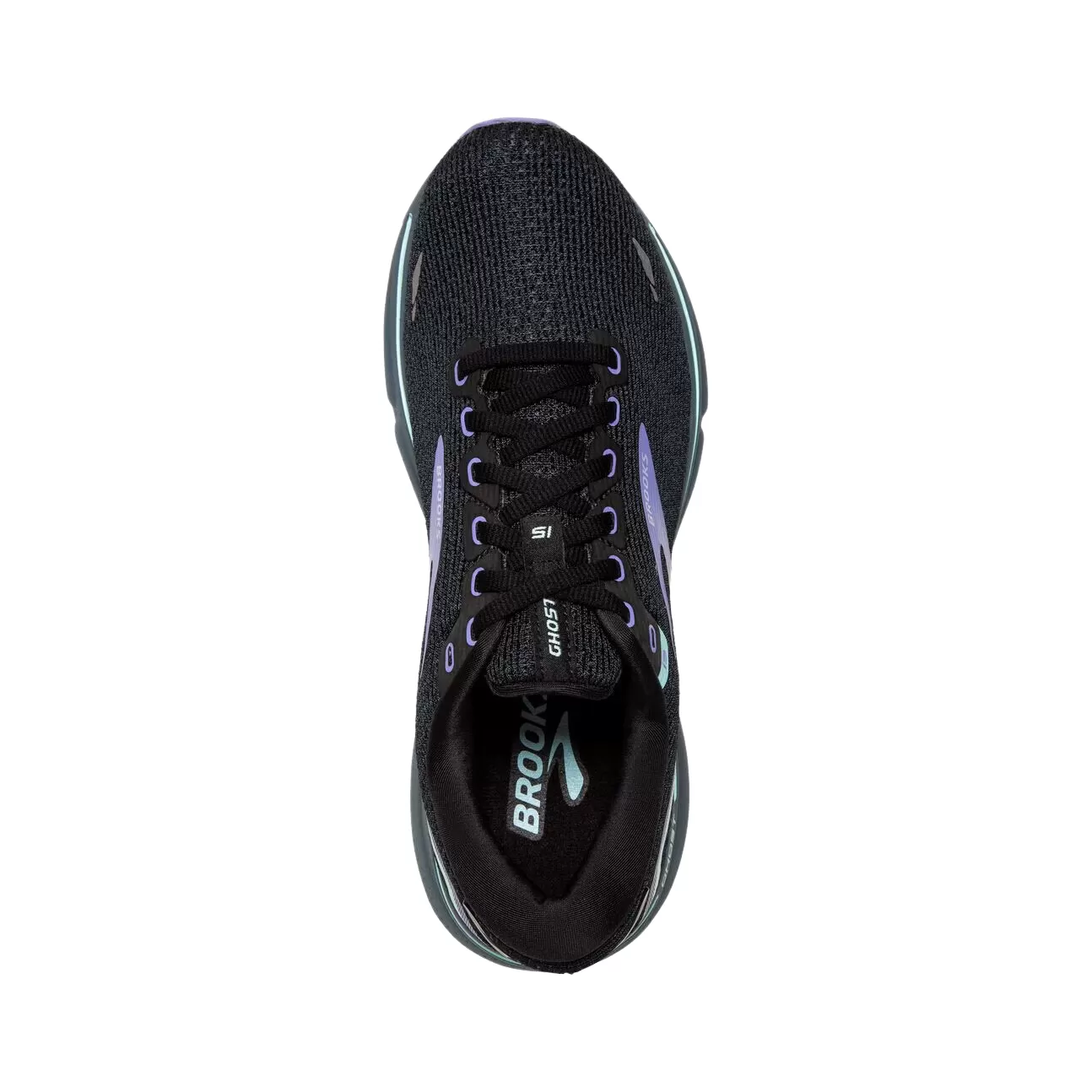 Brooks Women's Ghost 15 Black/Jacaranda/Salt