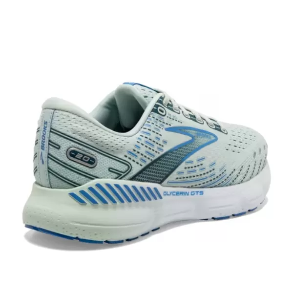 Brooks Women's Glycerin GTS 20 Blue Glass/Marina/Legion Blue