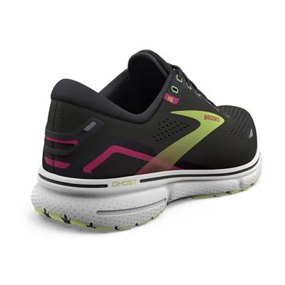 Brooks women's running shoe Ghost 15 1203801B083 black-ebony-green