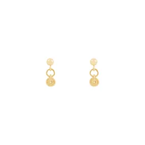 Caia Earrings - Solid Gold