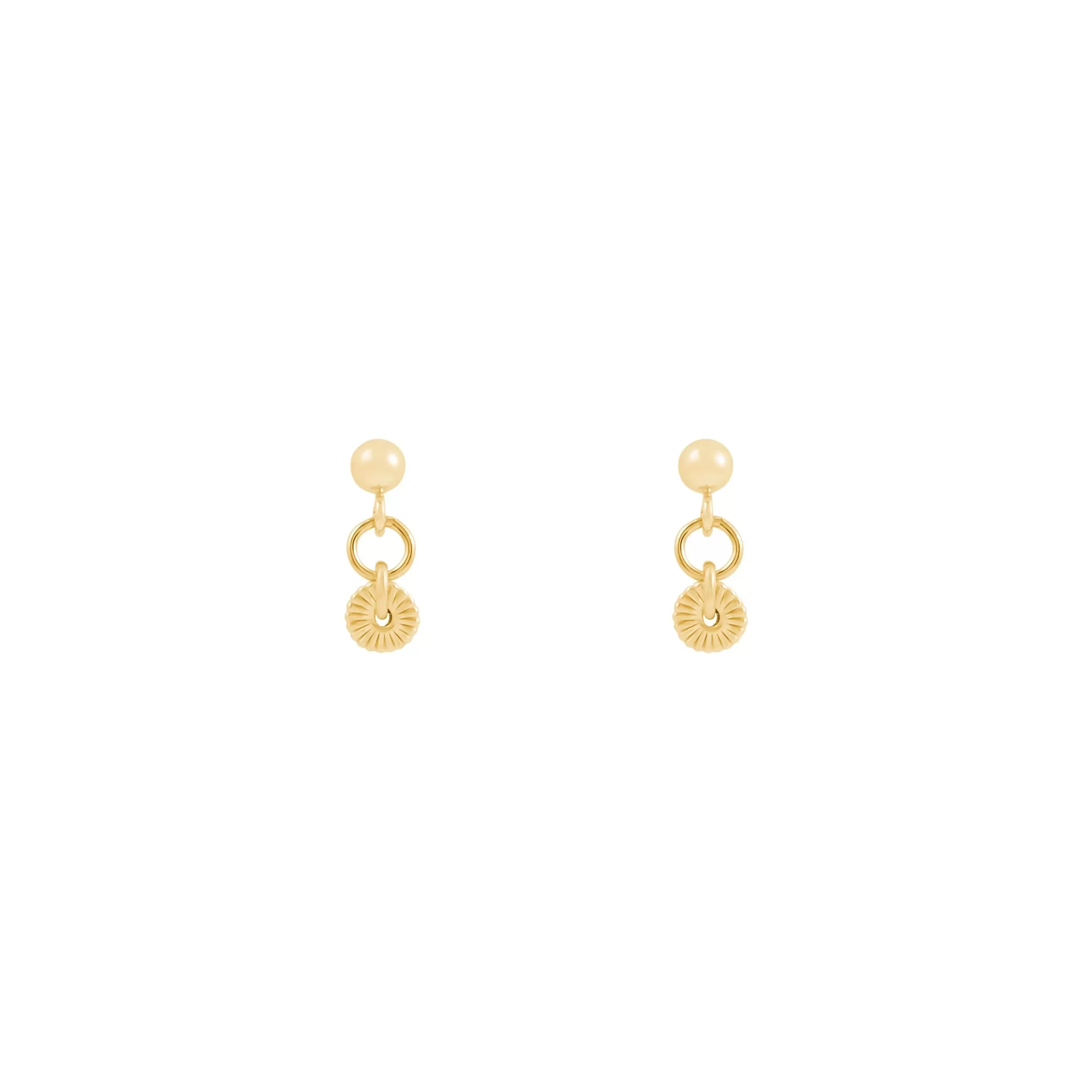 Caia Earrings - Solid Gold