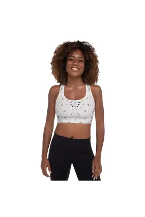 Classic Bandana Padded Sports Bra