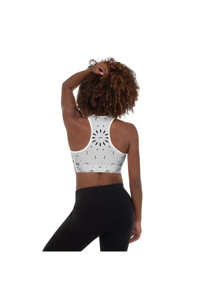 Classic Bandana Padded Sports Bra