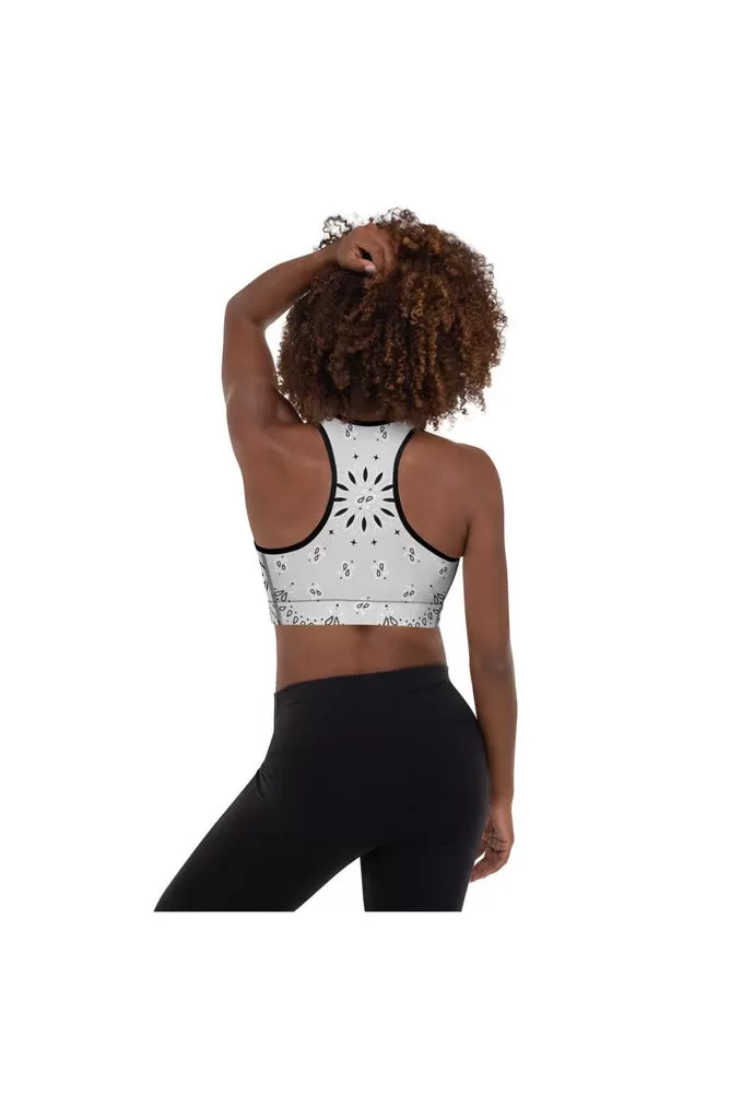 Classic Bandana Padded Sports Bra