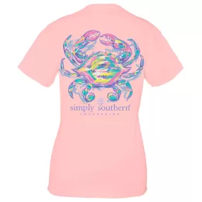 Colorful Crab Short Sleeve T-Shirt