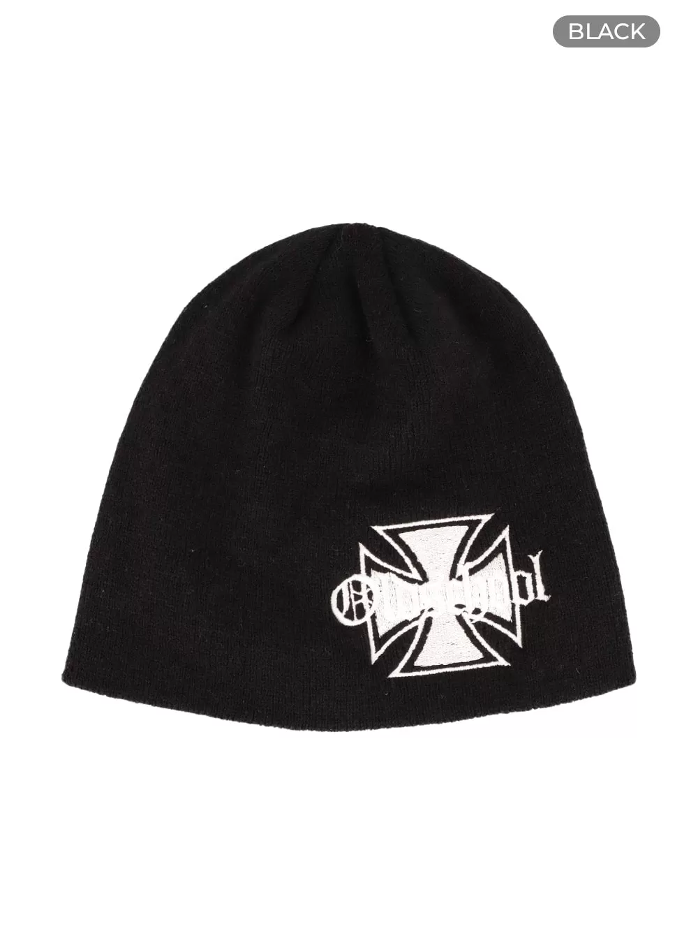 Cross Embroidery Beanie CM418