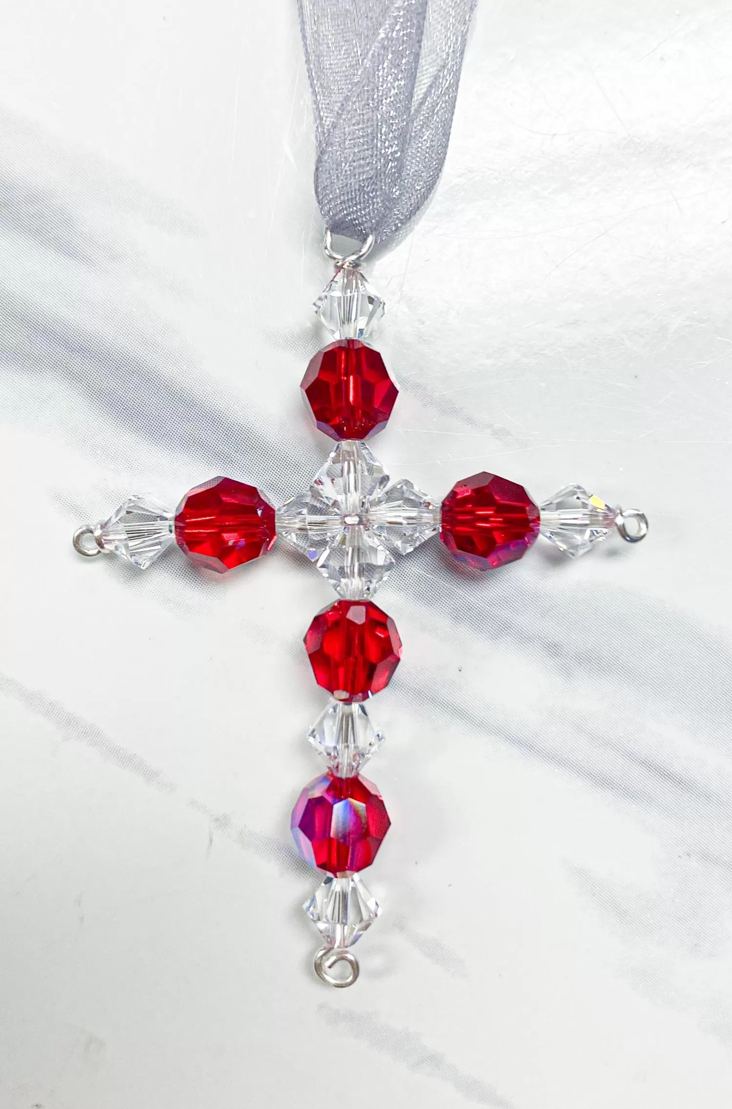 Crystal Creation Cross Kit made with Swarovski Crystals