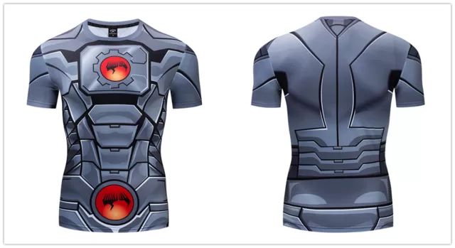 Cyborg Compression Short Sleeve Rashguard