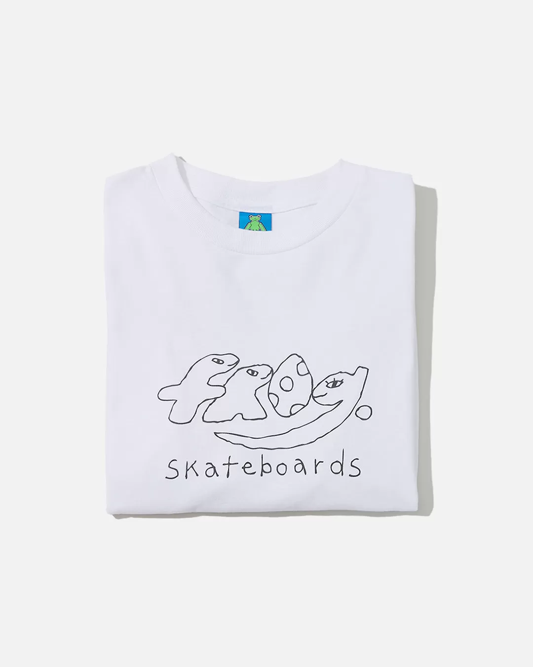 Dino Logo Tee - White