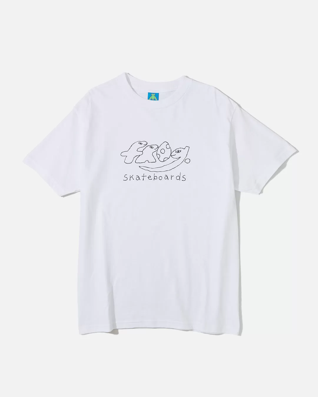 Dino Logo Tee - White