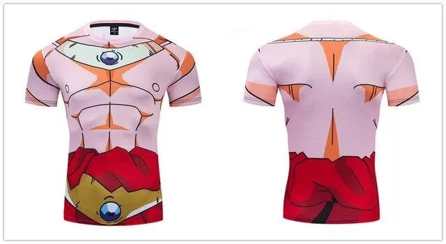 Dragon Ball Z Compression 'Broly' Premium Short Sleeve Rashguard