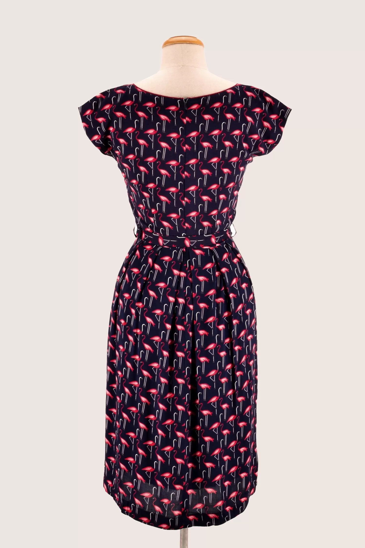 Ebony Navy Bird Dress