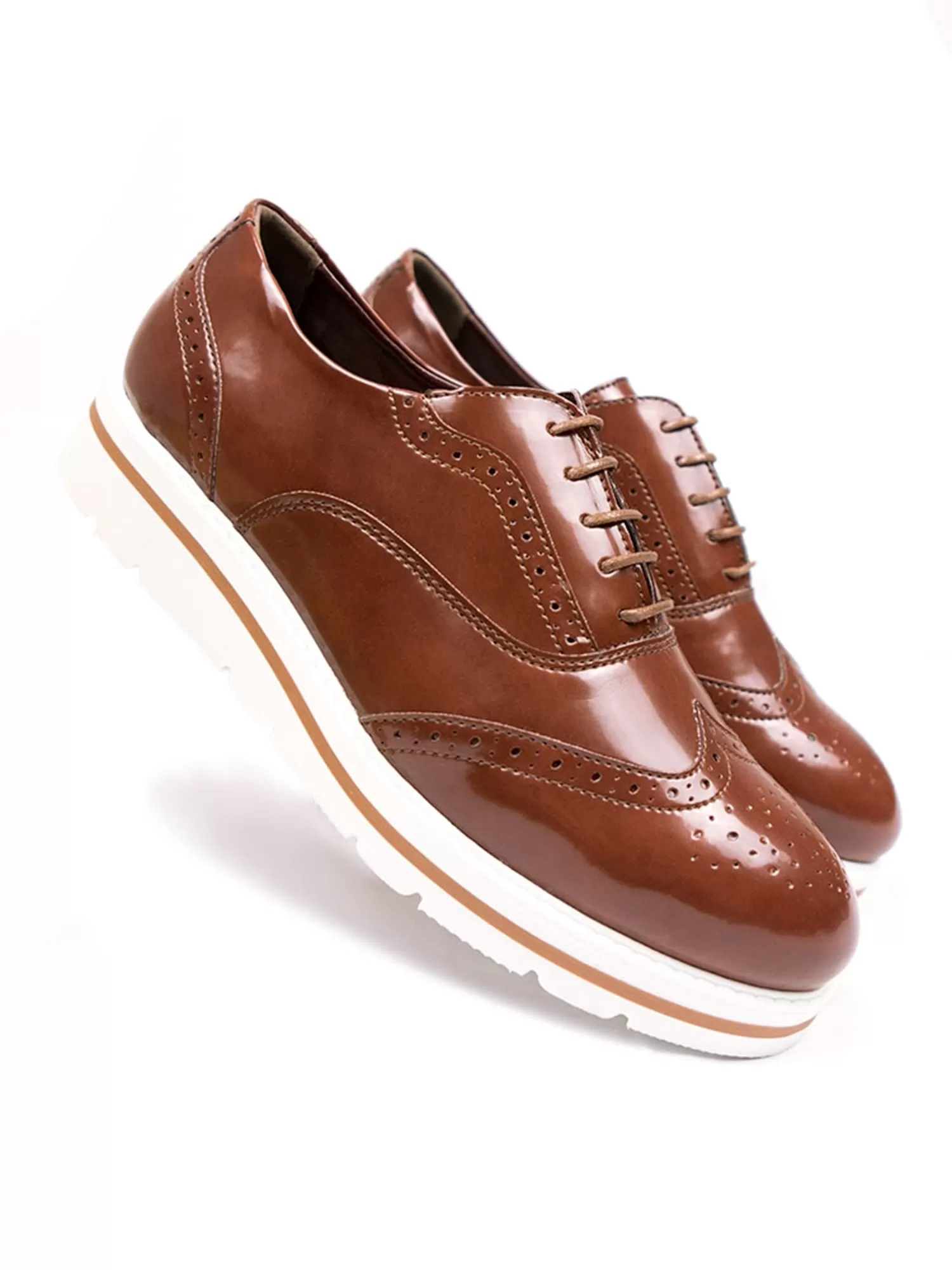 Flatform Brogues