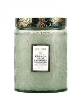 French Cade Lavender Large Jar Candle