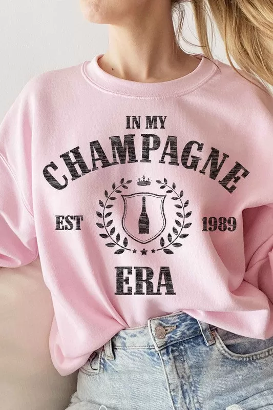 IN MY CHAMPAGNE ERA GRAPHIC SWEATSHIRT