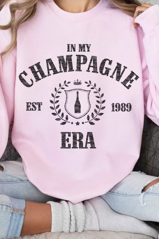 IN MY CHAMPAGNE ERA GRAPHIC SWEATSHIRT