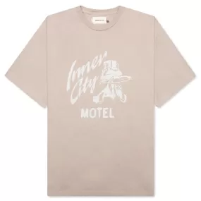 Inner City Motel S/S Tee - Brown