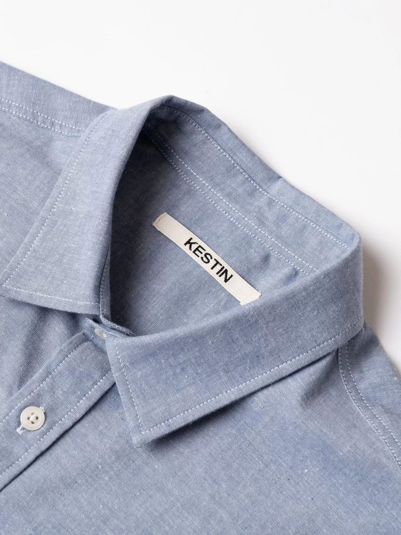 Kestin - Aberlady Shirt in Light Blue