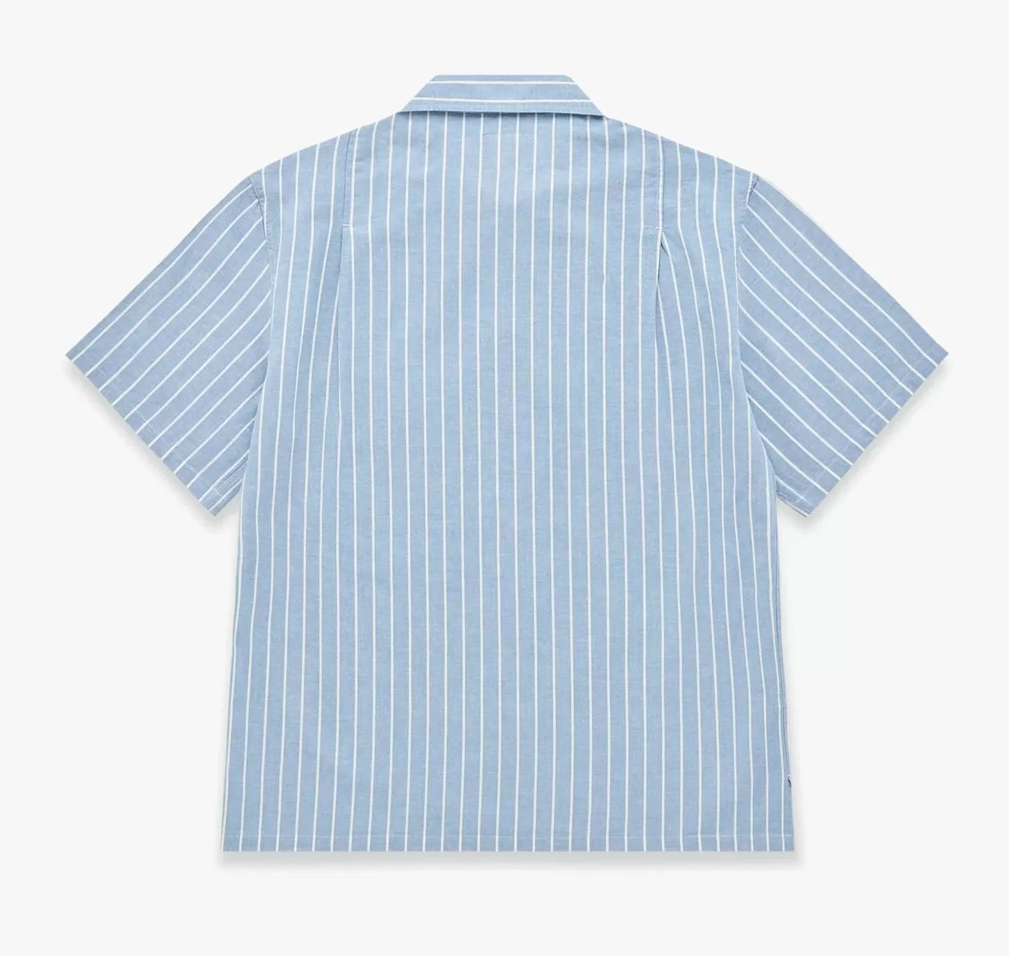 Knickerbocker - Service Chambray Shirt - Light Blue/White Stripe