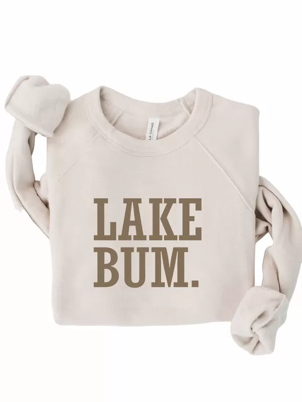 Lake Bum Graphic Sweatshirt