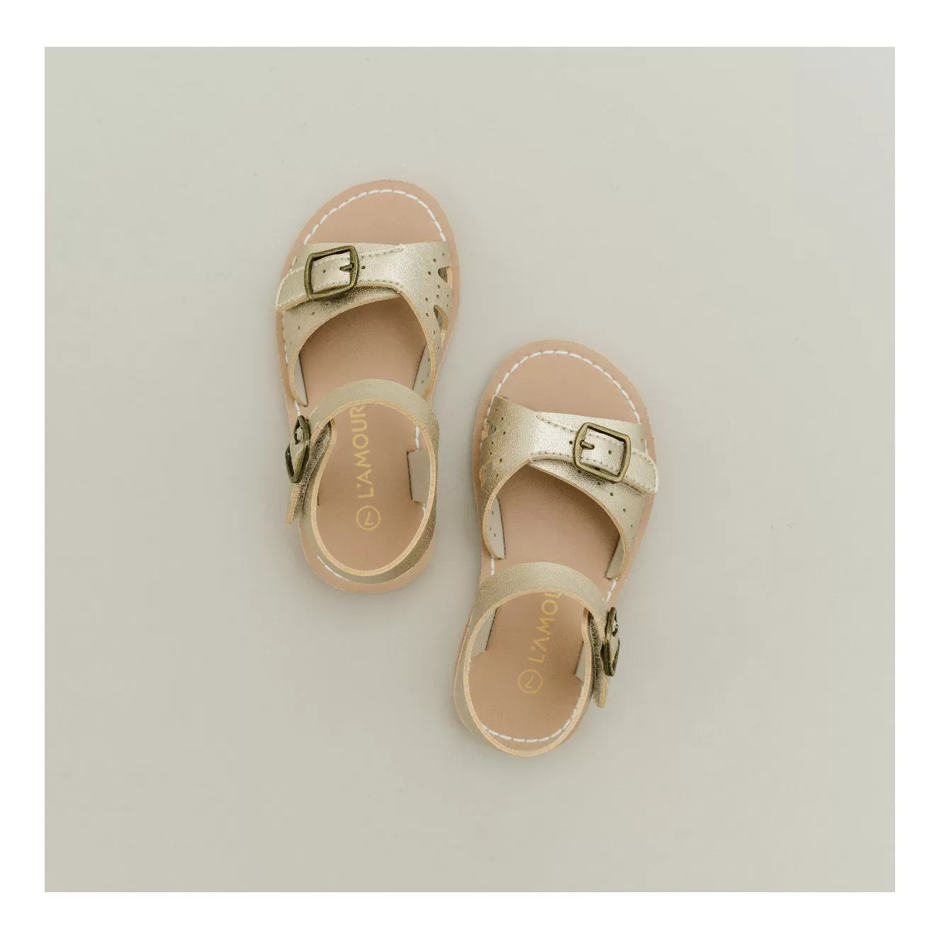 Lara Buckled Sandal