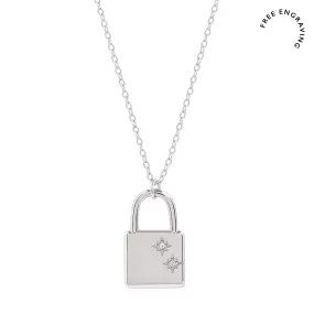 Lara Lock Necklace