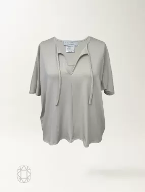 Lara Top - Antique White Soft Ponte