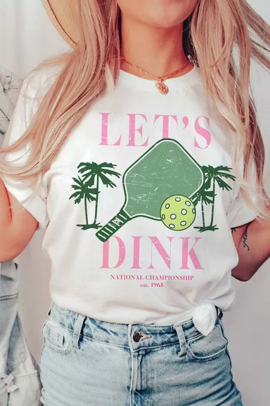 LET'S DINK NATIONAL CHAMPIONSHIP GRAPHIC TEE