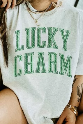 LUCKY CHARM ST PATRICKS GRAPHIC TEE