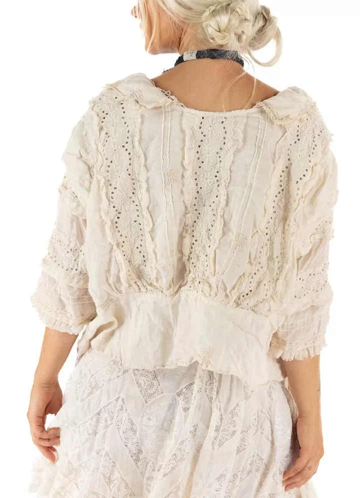 Magnolia Pearl Linen Ramie Marburger Blouse